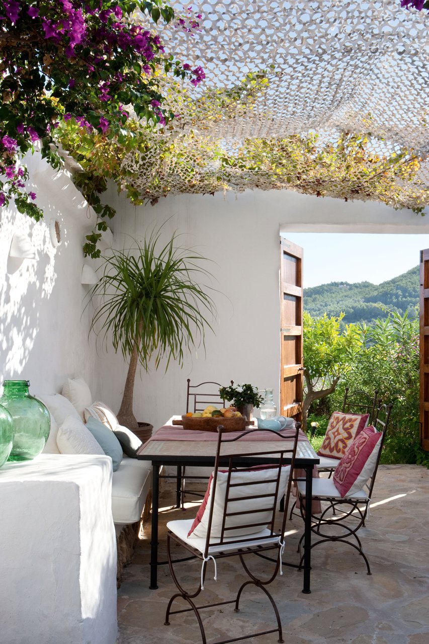 patio estilo mediterraneo