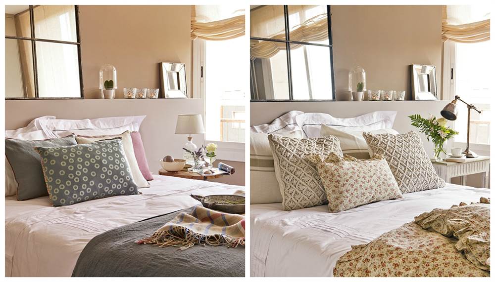 Comparación de estilos de camas