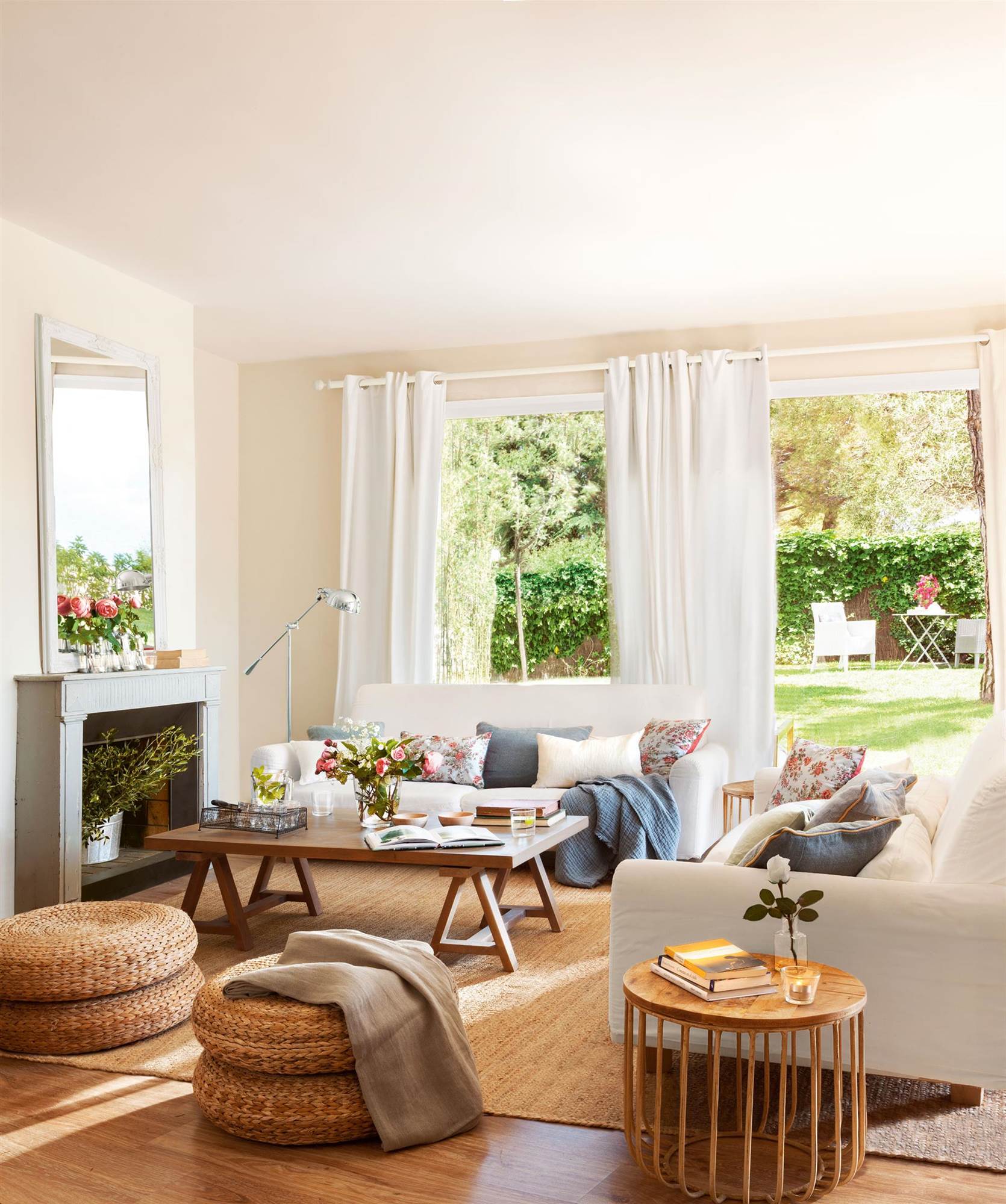 decorativo cojines tapizados modular puf gris estructura ® Taburete para sofá máximo confort en.casa 