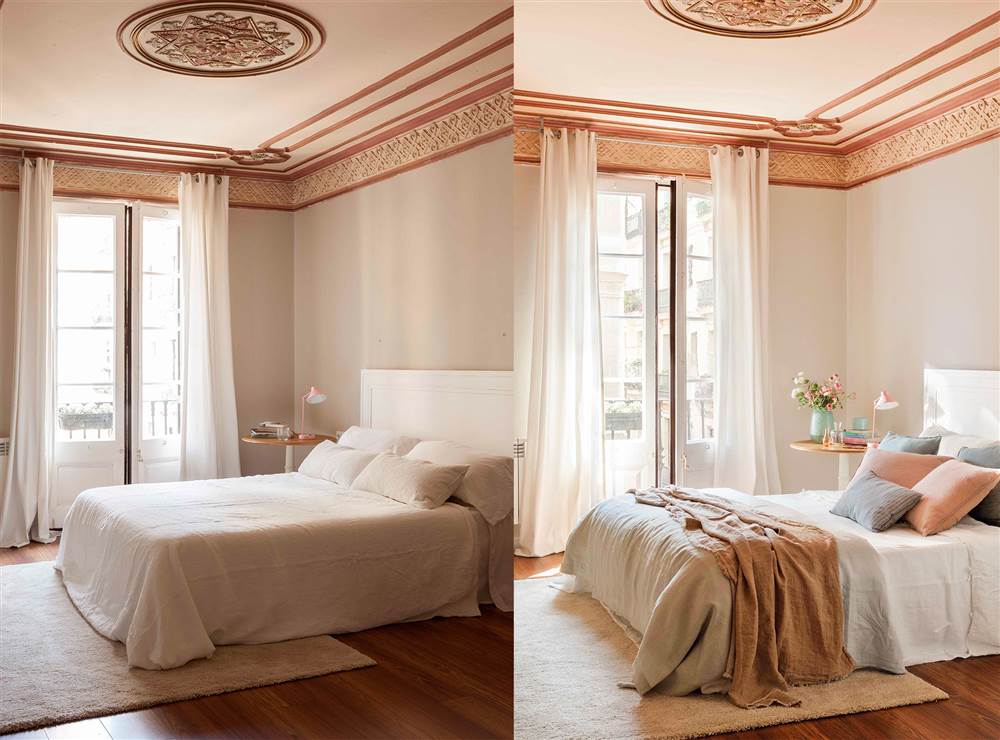 Dormitori antes y después