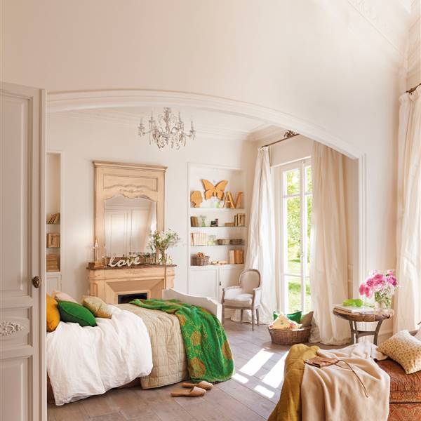 ¿Quieres un dormitorio vintage?