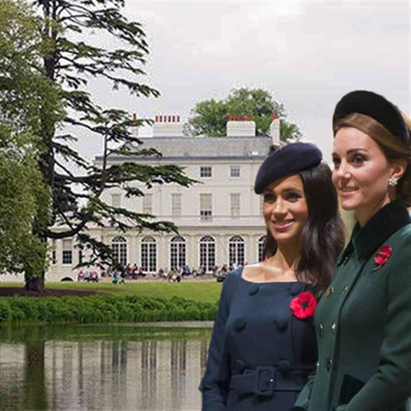 Meghan Markle y el príncipe Harry se mudan lejos de Kate Middleton