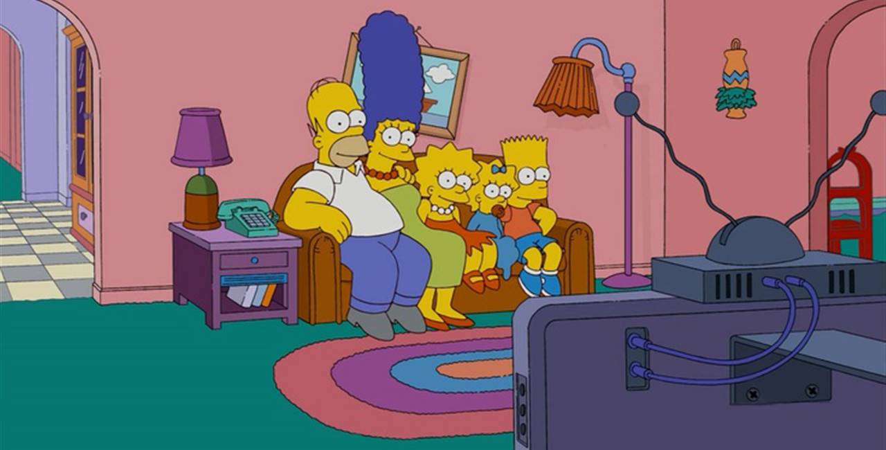 Salón de los Simpsons original
