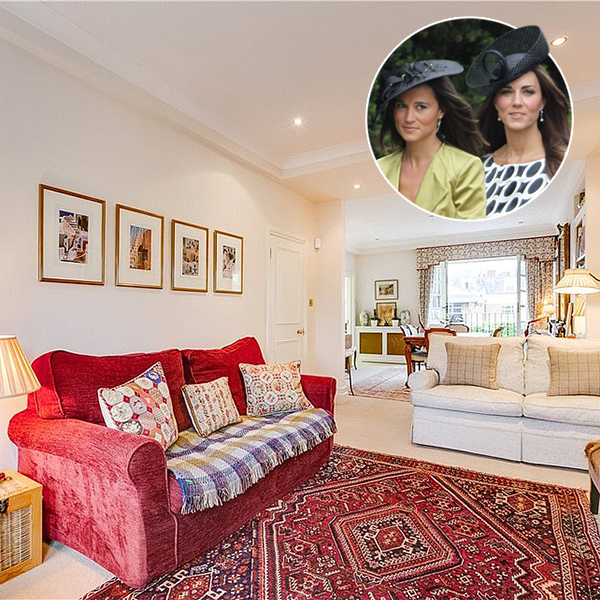 La casa que Kate y Pippa Middleton compartían antes de casarse es 'muy El Mueble'