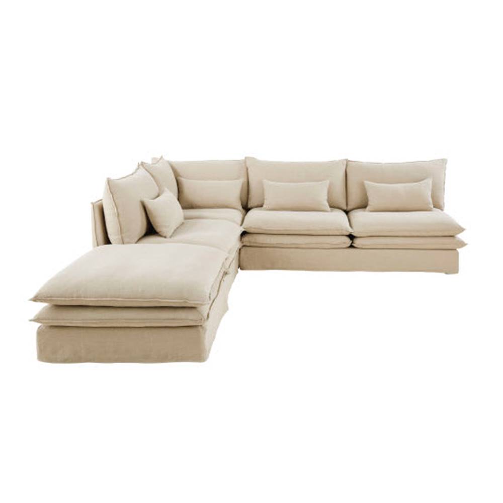 Módulos de sofá modelo Pompei de Maisons du Monde.
