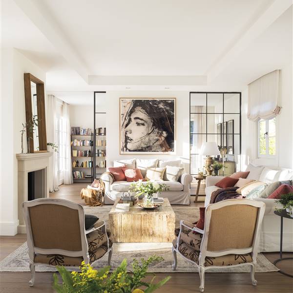 Una casa muy El Mueble, súper amplia y luminosa que fichamos en Instagram