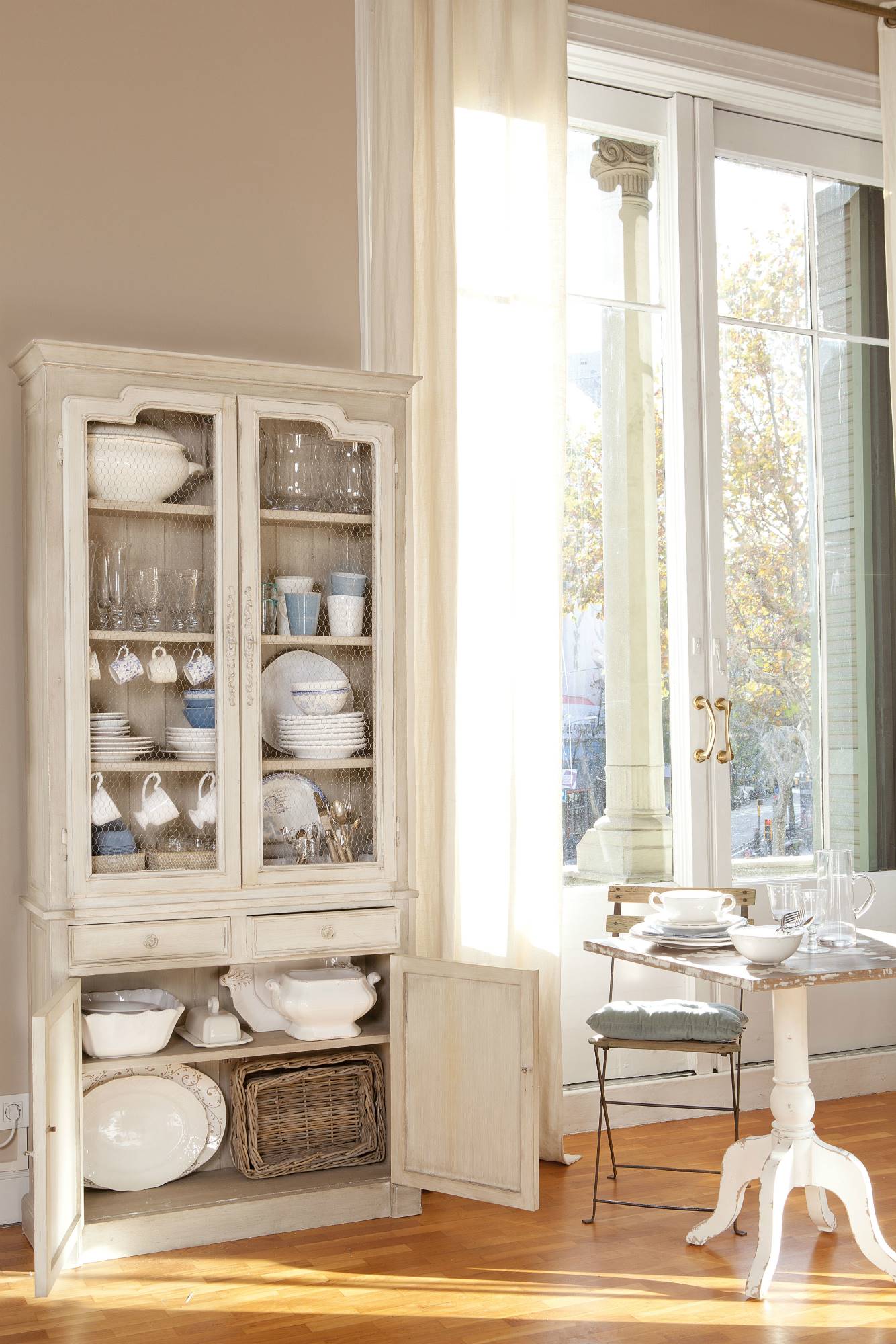 Mejor Agrícola Monet 60 vitrinas para guardar y decorar el salón, la cocina, el office...