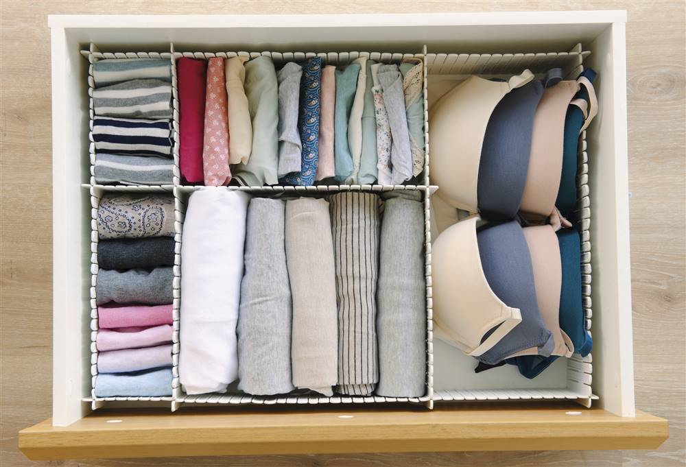 Cómo ordenar cajón de la ropa interior