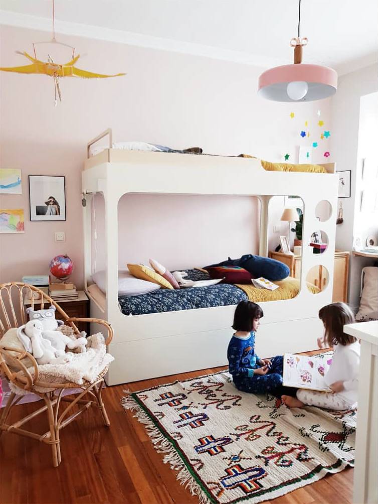 Habitación infantil vista en Instagram de Con botas de agua
