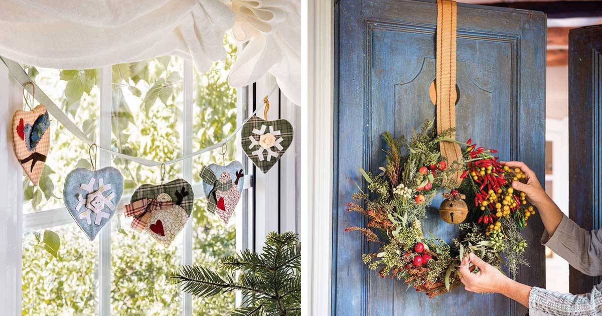 40,6 cm con Flores y Ornamentos Plateados Brillantes Clever Creations Ideal para el hogar un despacho o una Clase Árbol de Navidad en Miniatura 