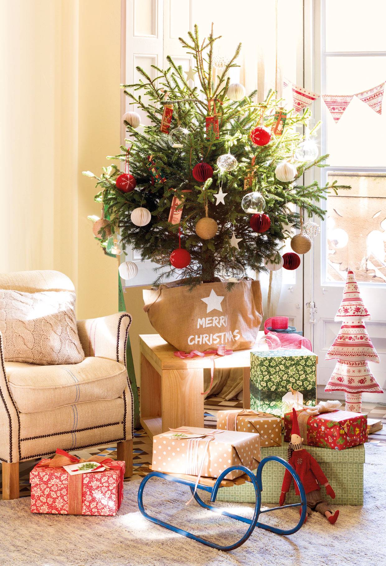 38 ideas para decorar una casa en Navidad