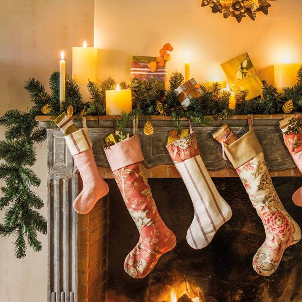Calcetines de Navidad: la idea más amorosa, entrañable ¡y fácil! de decoración navideña