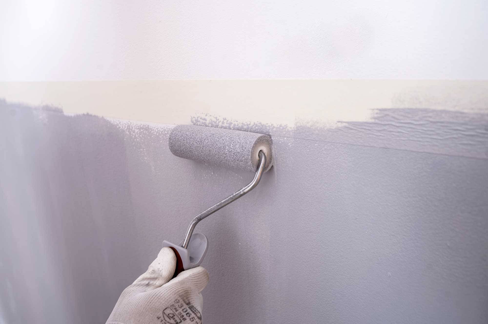 Aprende como pintar una pared nueva