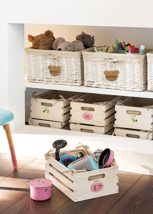 Repetido Difuminar Pasto Orden en la habitación infantil: 30 accesorios que te ayudarán