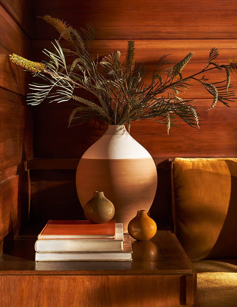 Jarrón con planta de la colección primavera 2020 de Zara Home