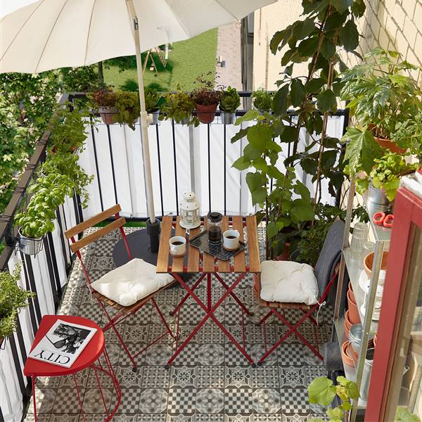 Nuevos suelos de terraza de Ikea: bonitos y fáciles de instalar
