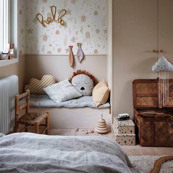 Cómo decorar una habitación de bebé con dulzura y estilo nórdico