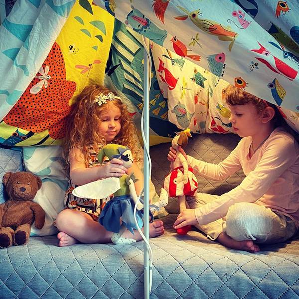 Ikea te enseña a crear refugios, tipis y cabañas para niños en casa