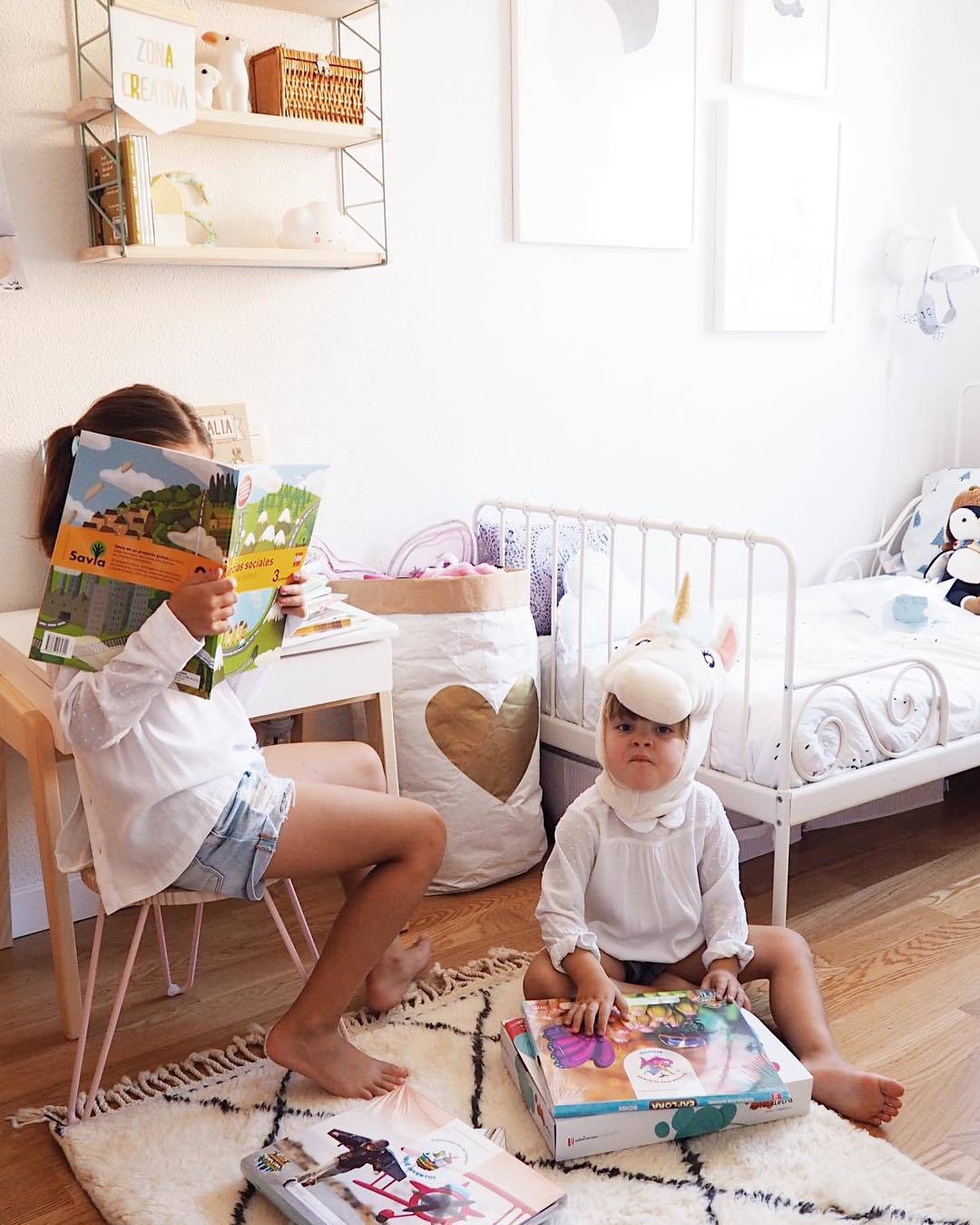 Habitacion infantil de la instagramer de viajes y fotografia ClaraBmartin