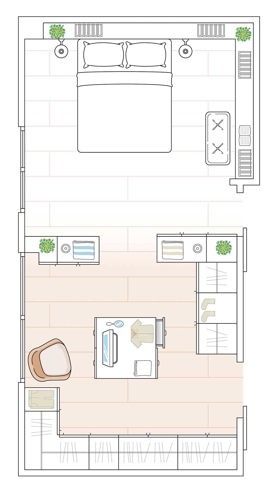 Plano de dormitorio con vestidor_00520141