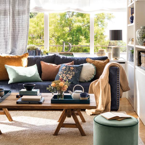 Cómo decorar con muebles y complementos azules
