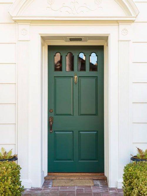 24 colores más bonitos para pintar puerta la entrada