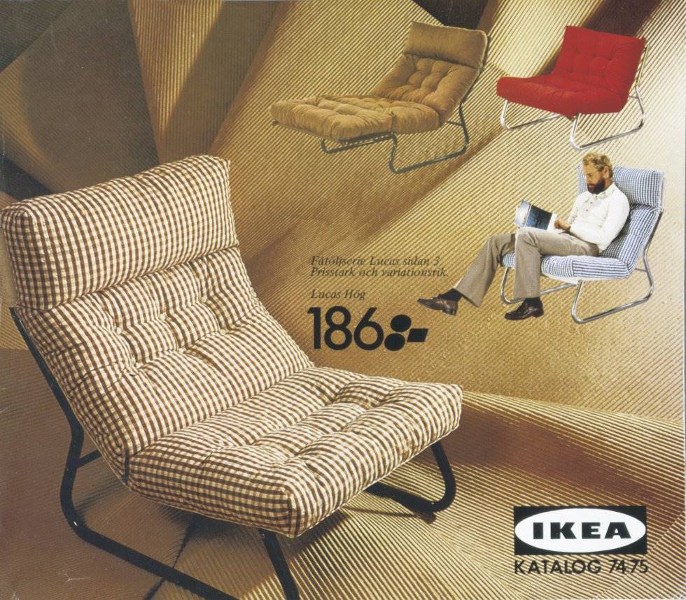 Catálogo de IKEA de 1975. 