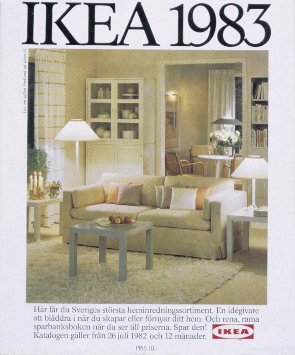Catálogo de IKEA de 1983. 