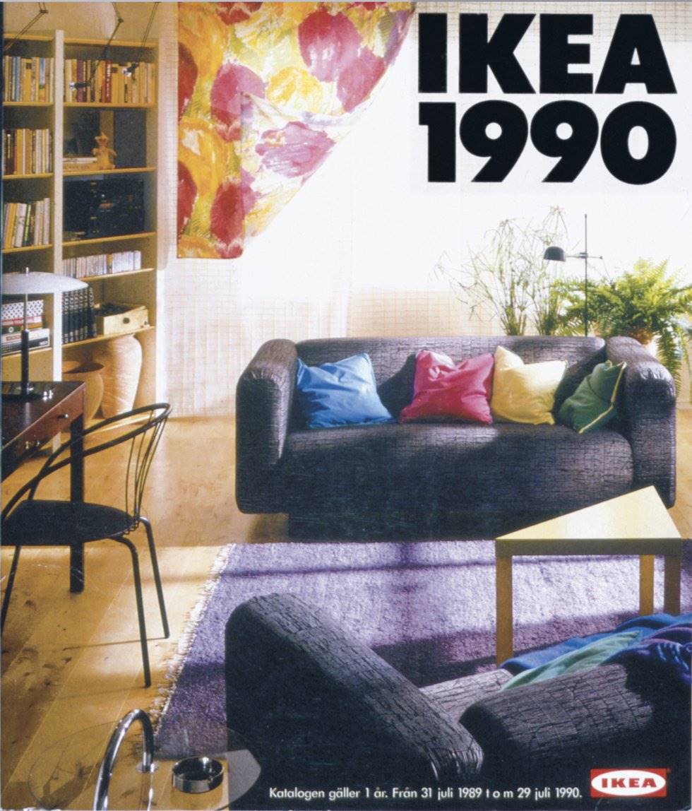 Catálogo de IKEA de 1990.