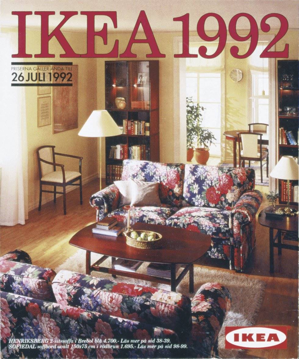 Catálogo de IKEA de 1992.
