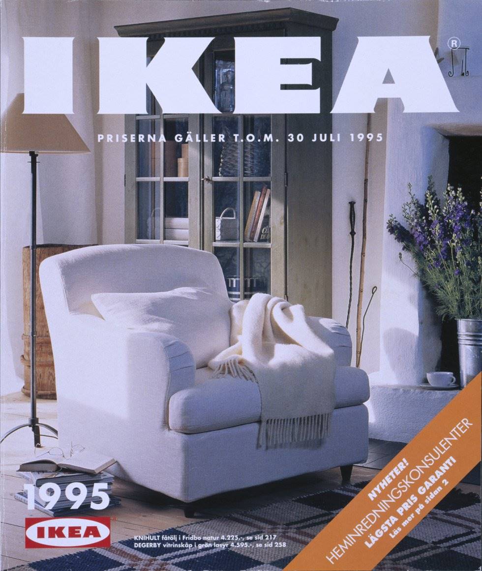 Catálogo de IKEA de 1995.