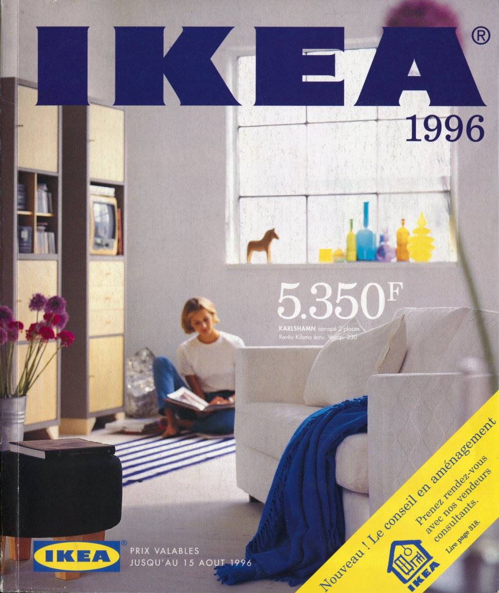 Catálogo de IKEA de 1996.