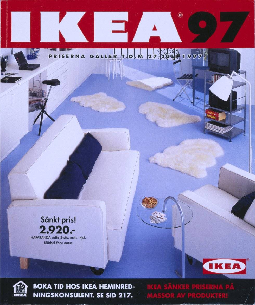 Catálogo de IKEA de 1997.