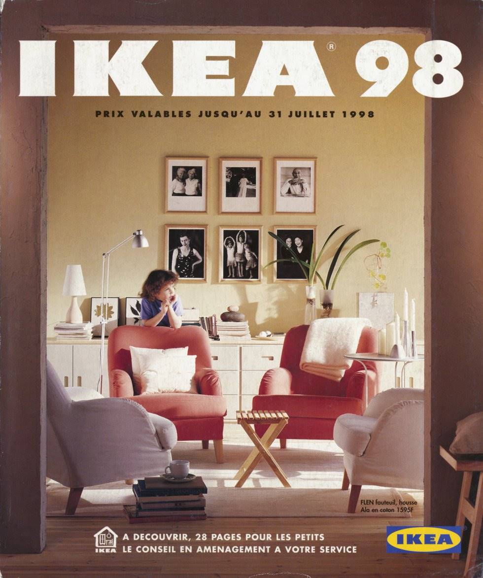 Catálogo de IKEA de 1998.