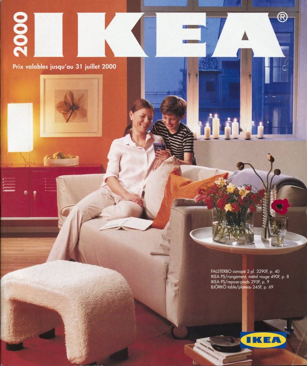 Catálogo de IKEA del 2000.