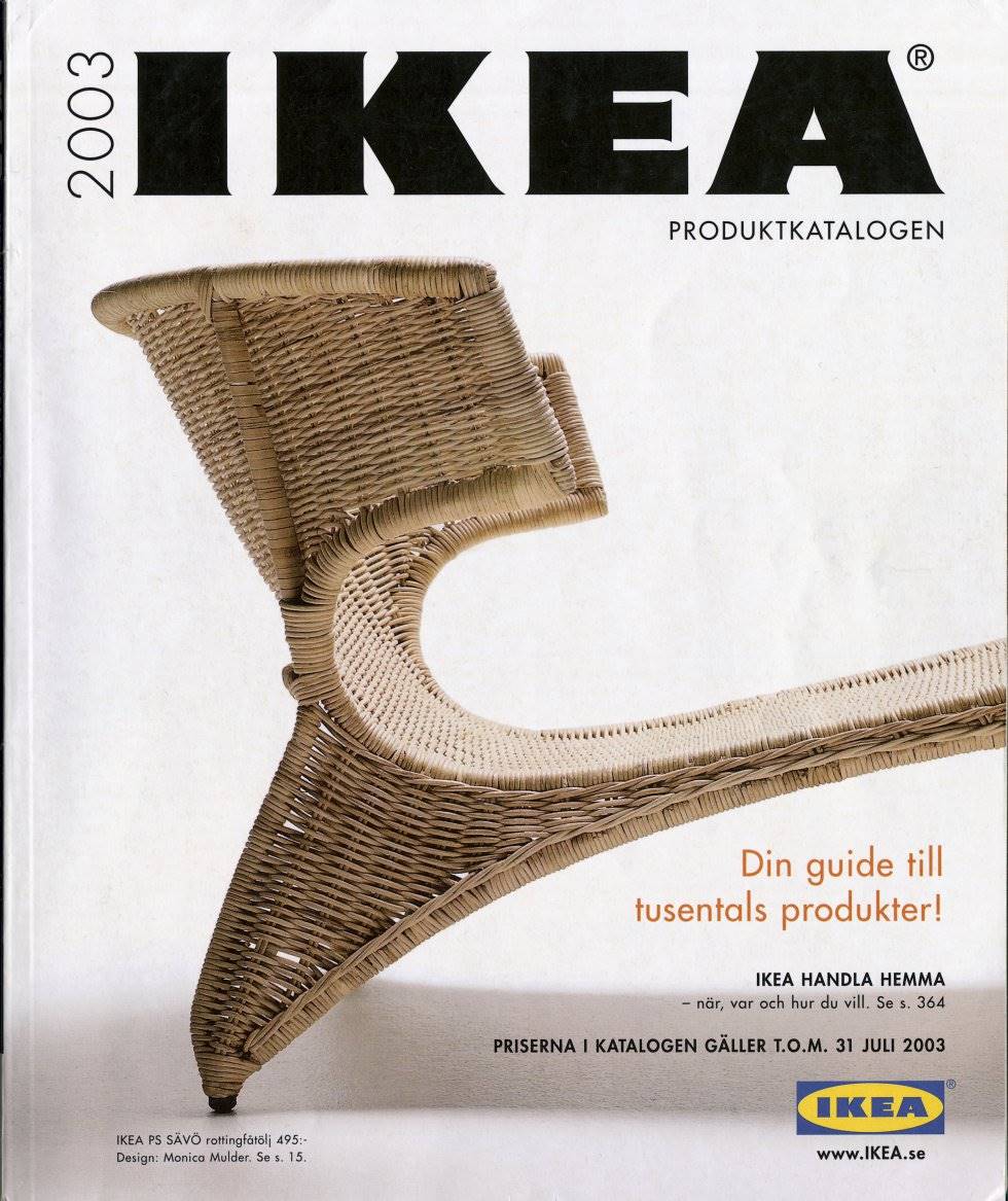 Catálogo de IKEA del 2003.