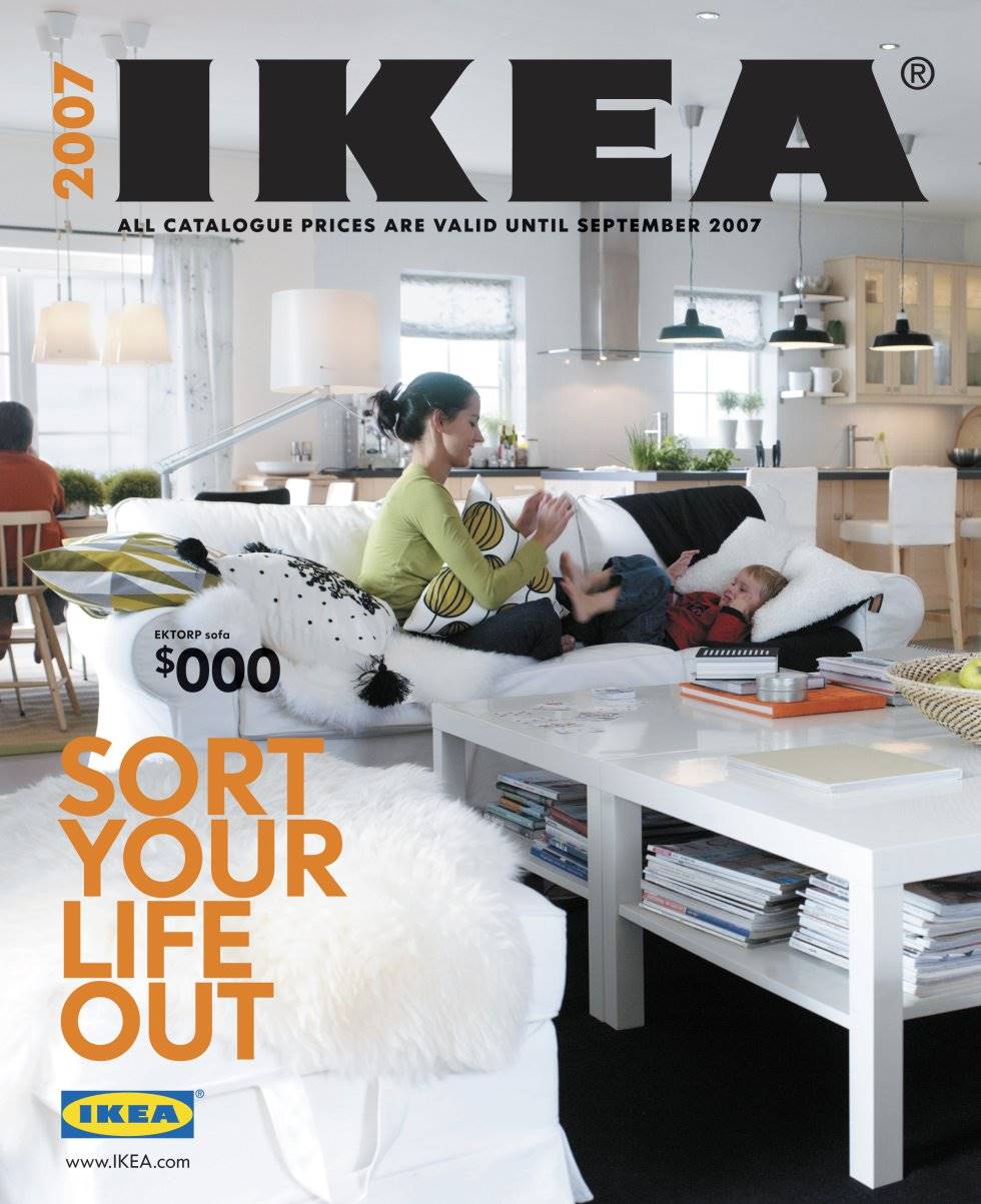 Catálogo de IKEA del 2007.