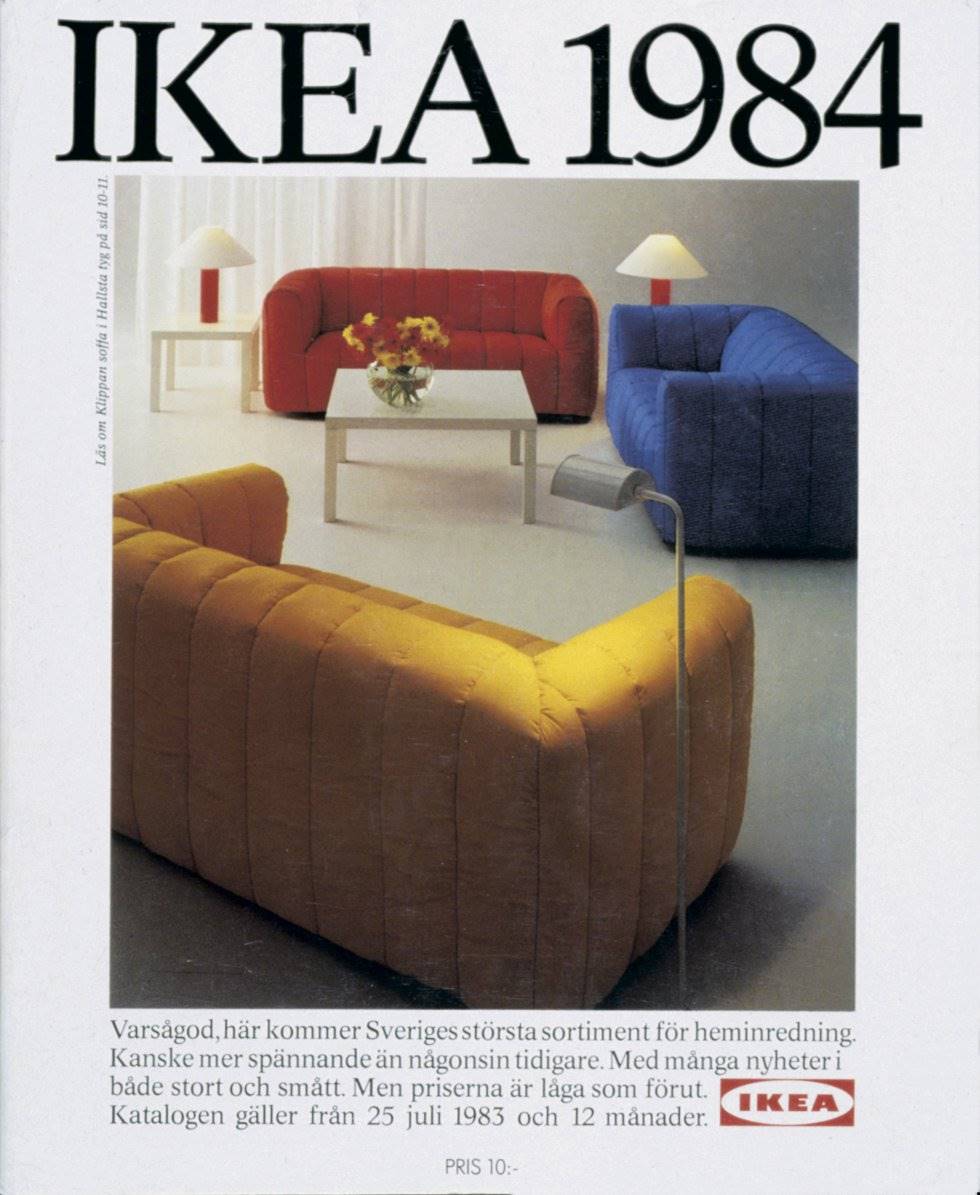 Catálogo de IKEA de 1984. 