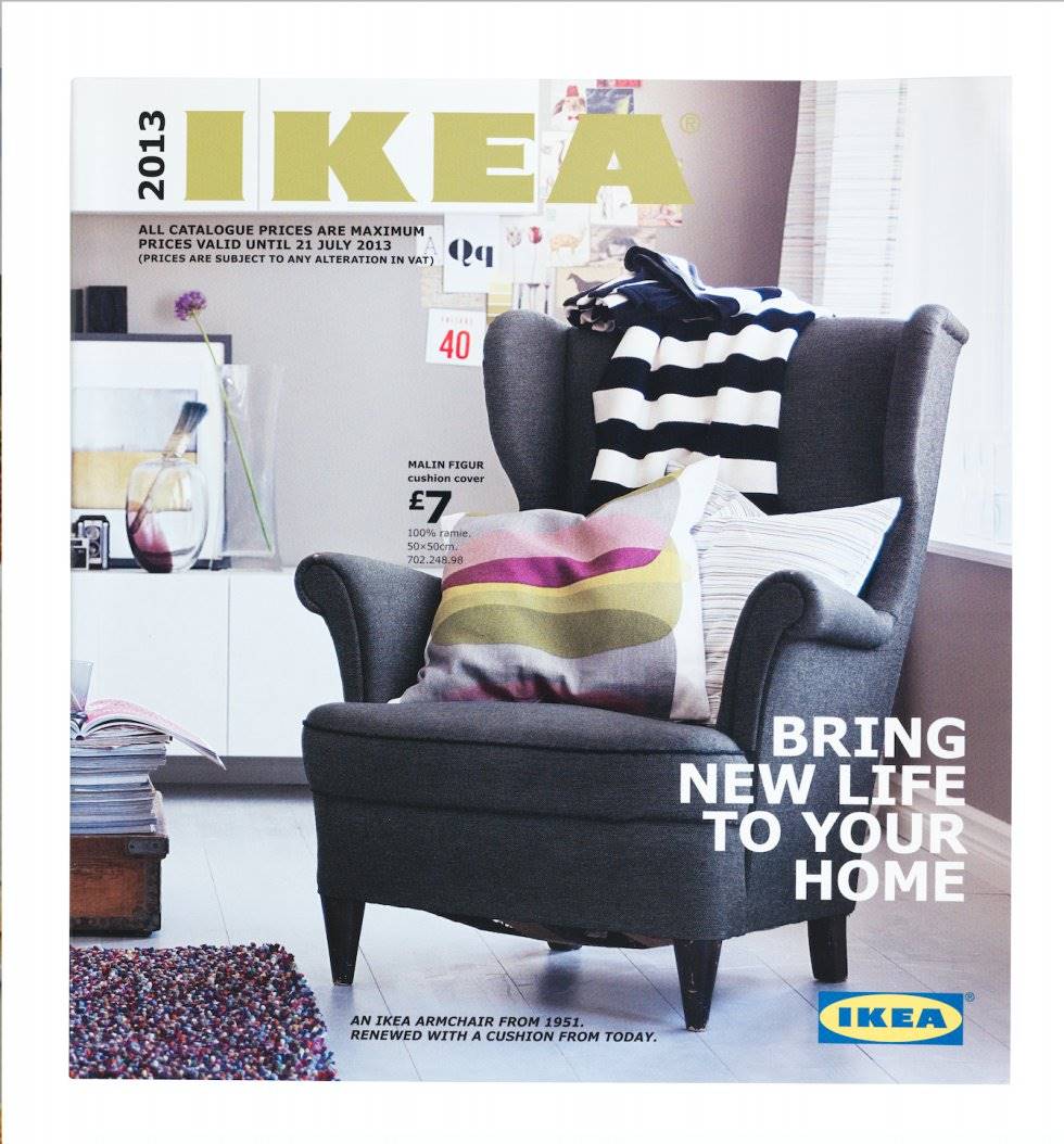 Catálogo de IKEA del 2013.
