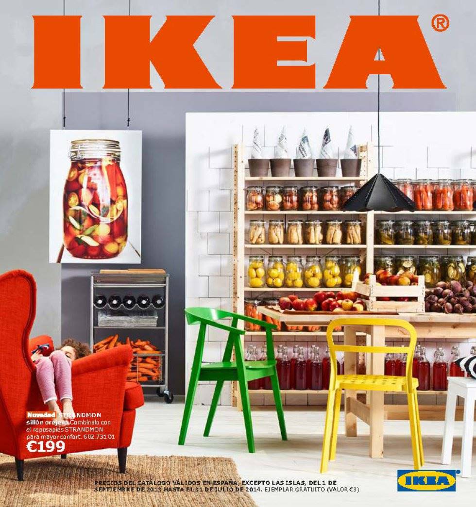 Catálogo de IKEA del 2014.