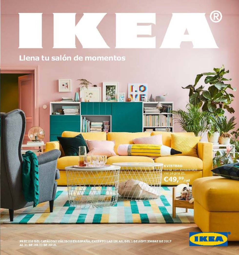 Catálogo de IKEA del 2018.