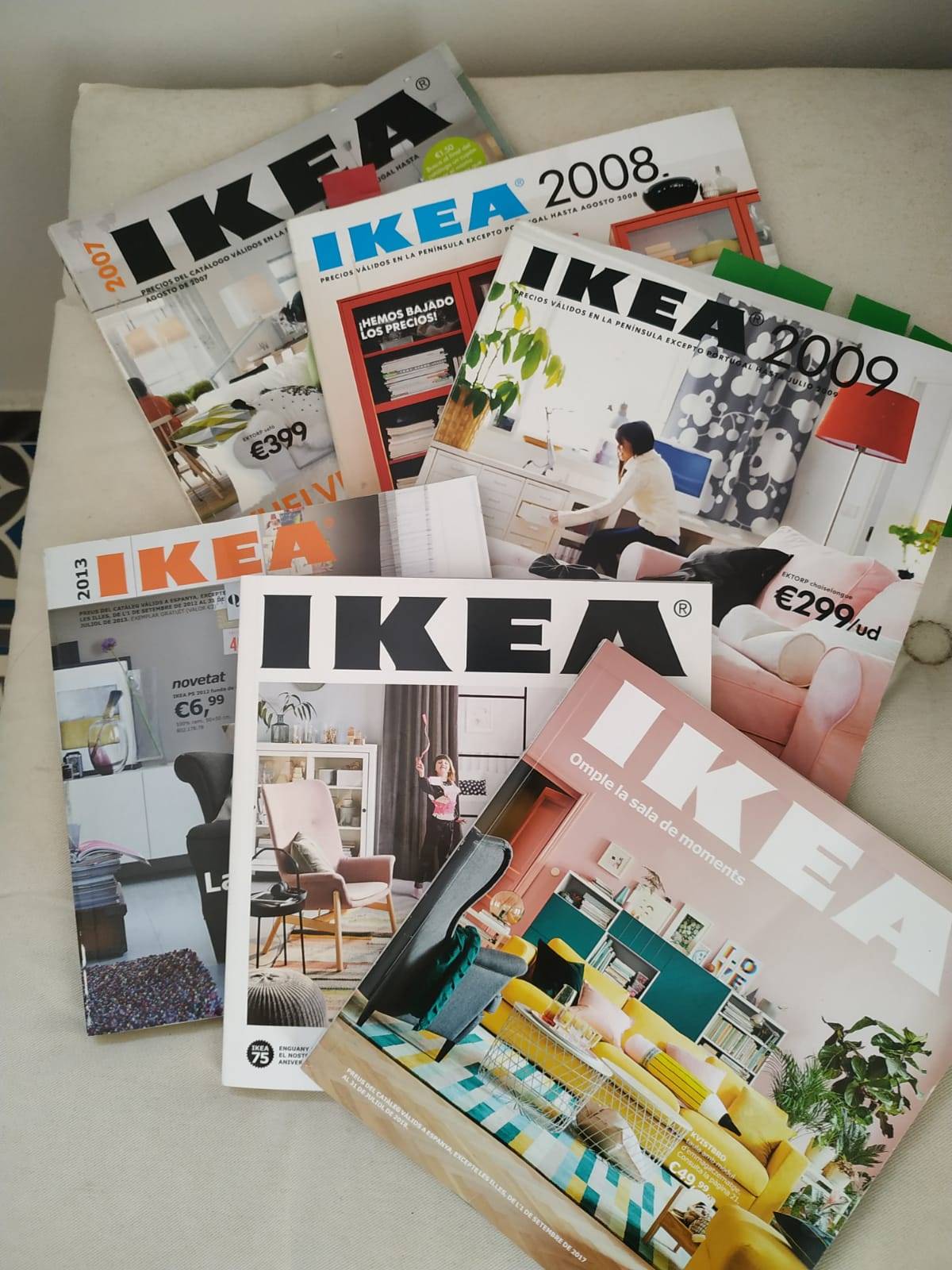 Catálogos de IKEA.