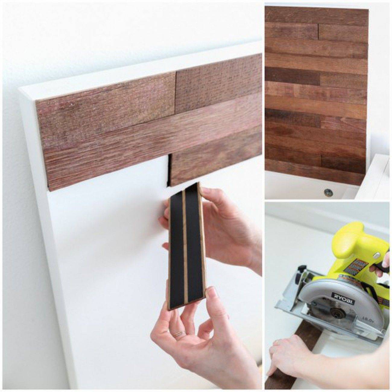 Proceso del hack de la cama MALM de IKEA para hacer un cabecero de madera