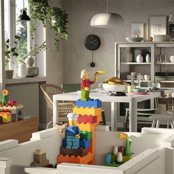 Ikea y Lego se unen y lanzan una colección de almacenaje para el hogar muy divertida