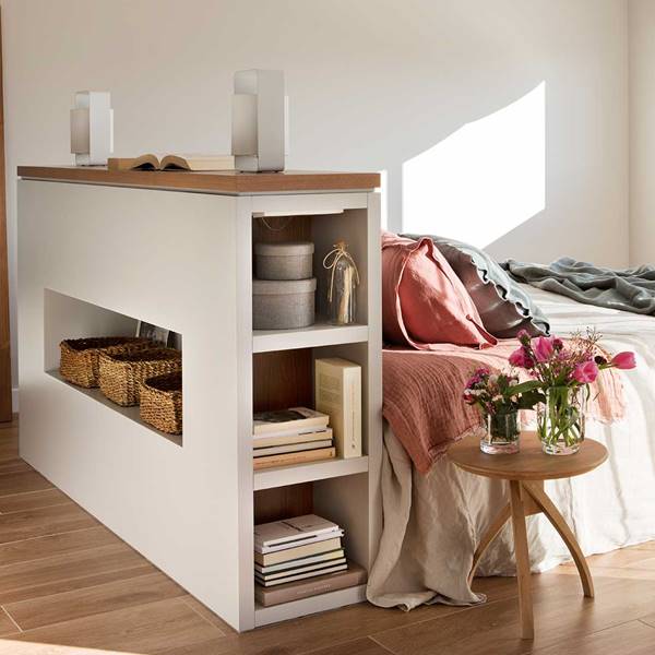 Cabeceros con almacenaje para maxi y mini dormitorios