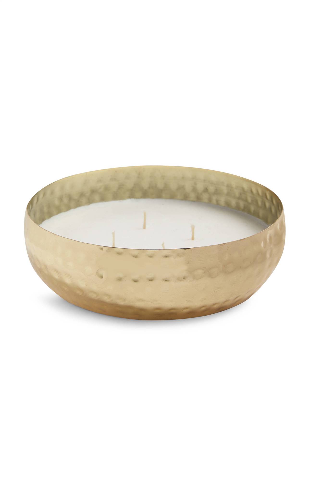 Nueva colección Primark octubre 2020. KIMBALL-0171501-01-Large Hammered Gold Candle £10 €12 PLN50 WK4