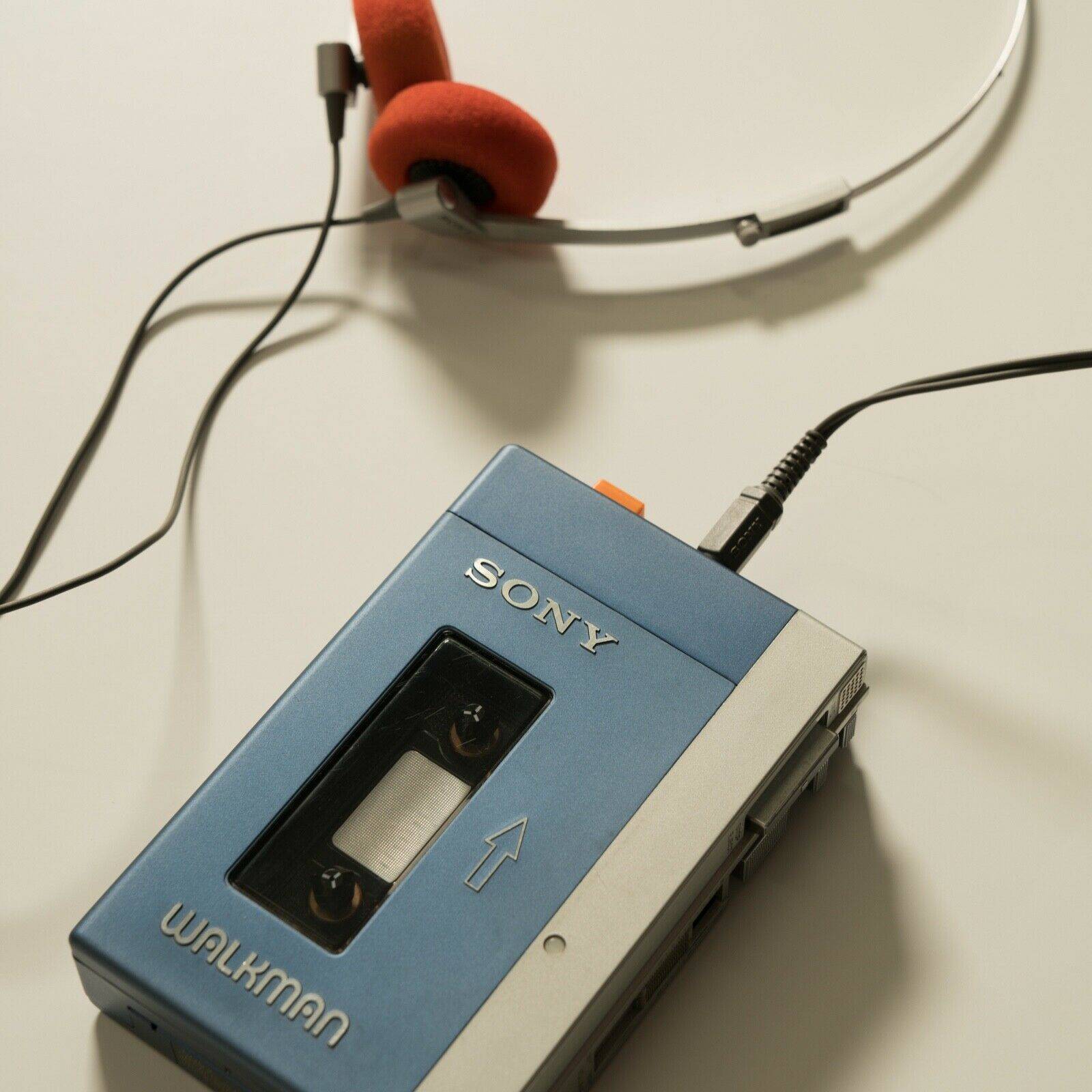 Walkman antiguo de la marca Sony