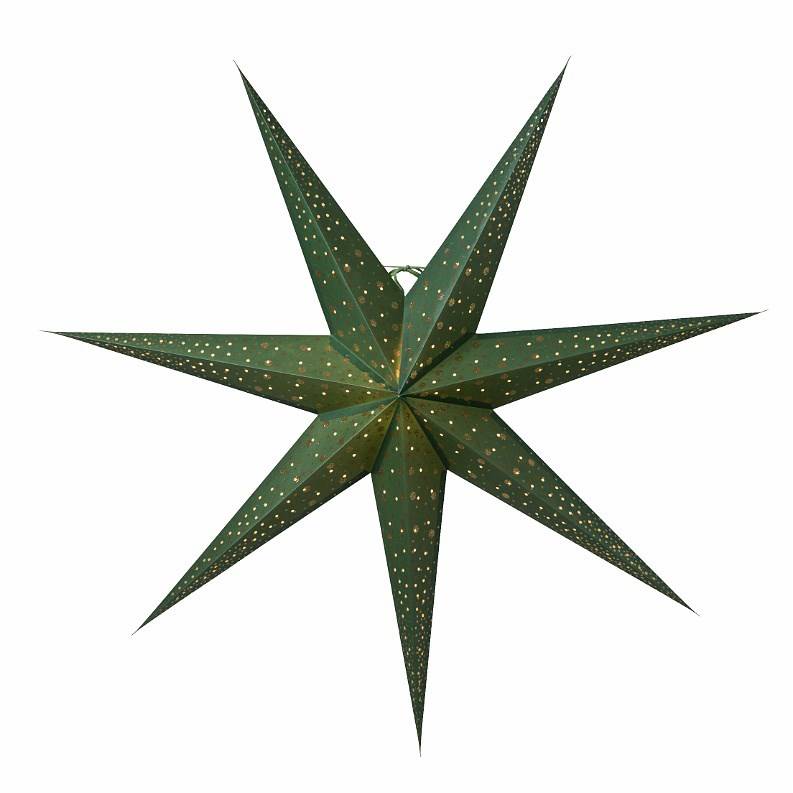 Estrella de Adviento verde