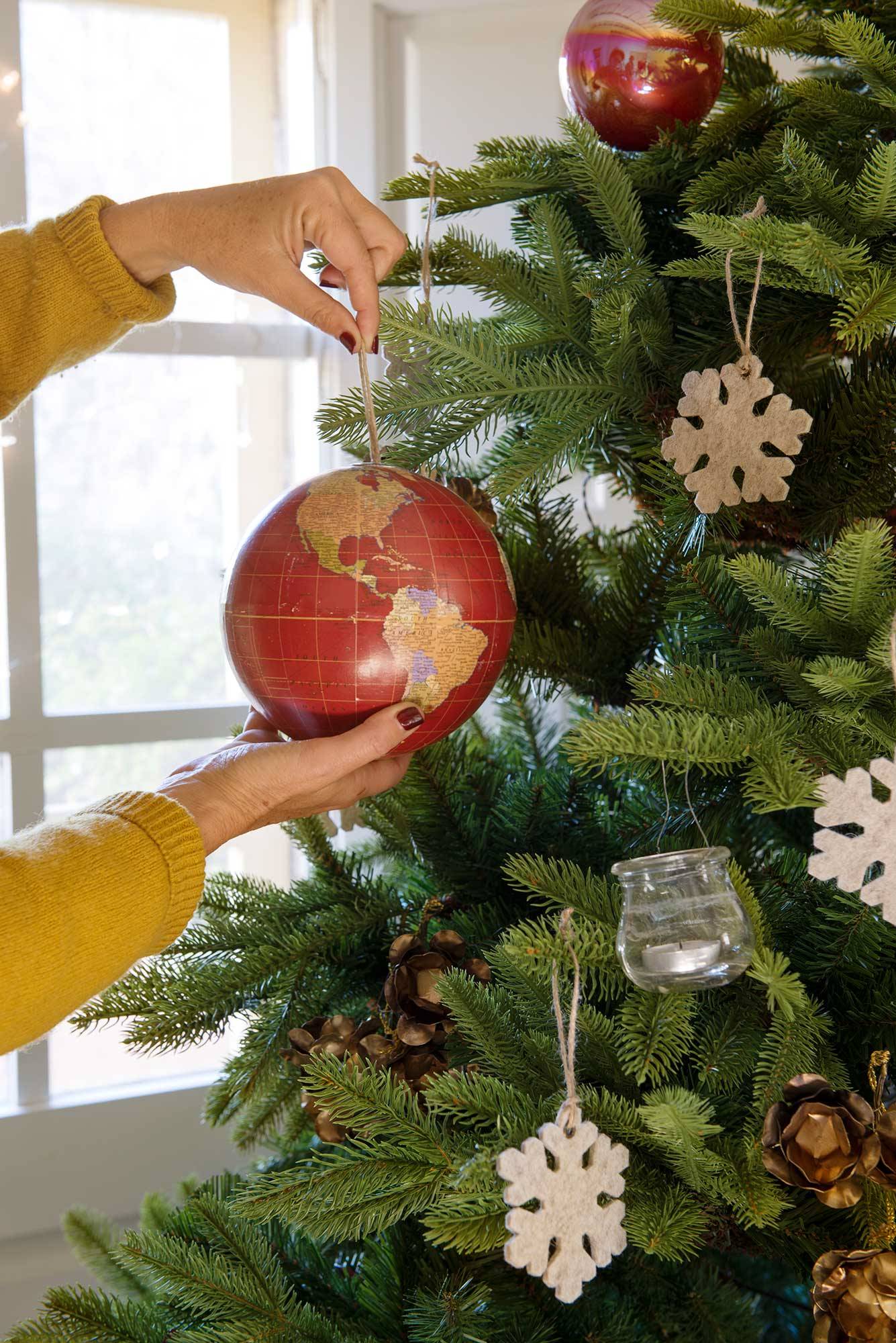 com-four® 36x Colgador de Bolas para Decoraciones de árboles de Navidad Colgador para Bolas de árboles de Navidad Bolas de Navidad 