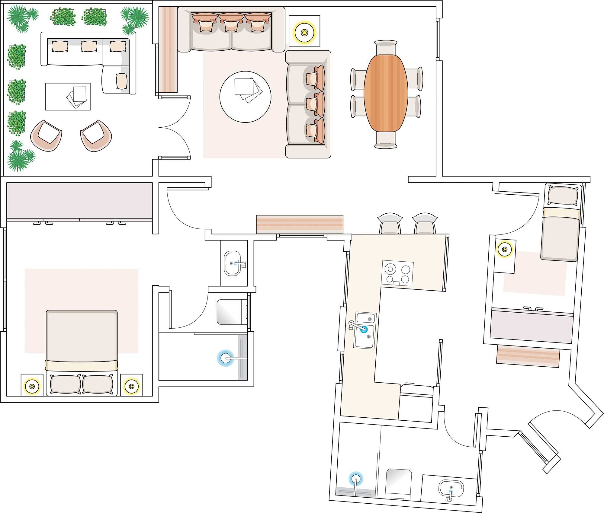 Plano de piso de 58 m2_00513344